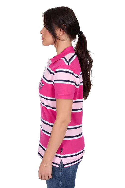 Wrangler Womens Harriet Polo (X5S2565414) Pink - Image 3
