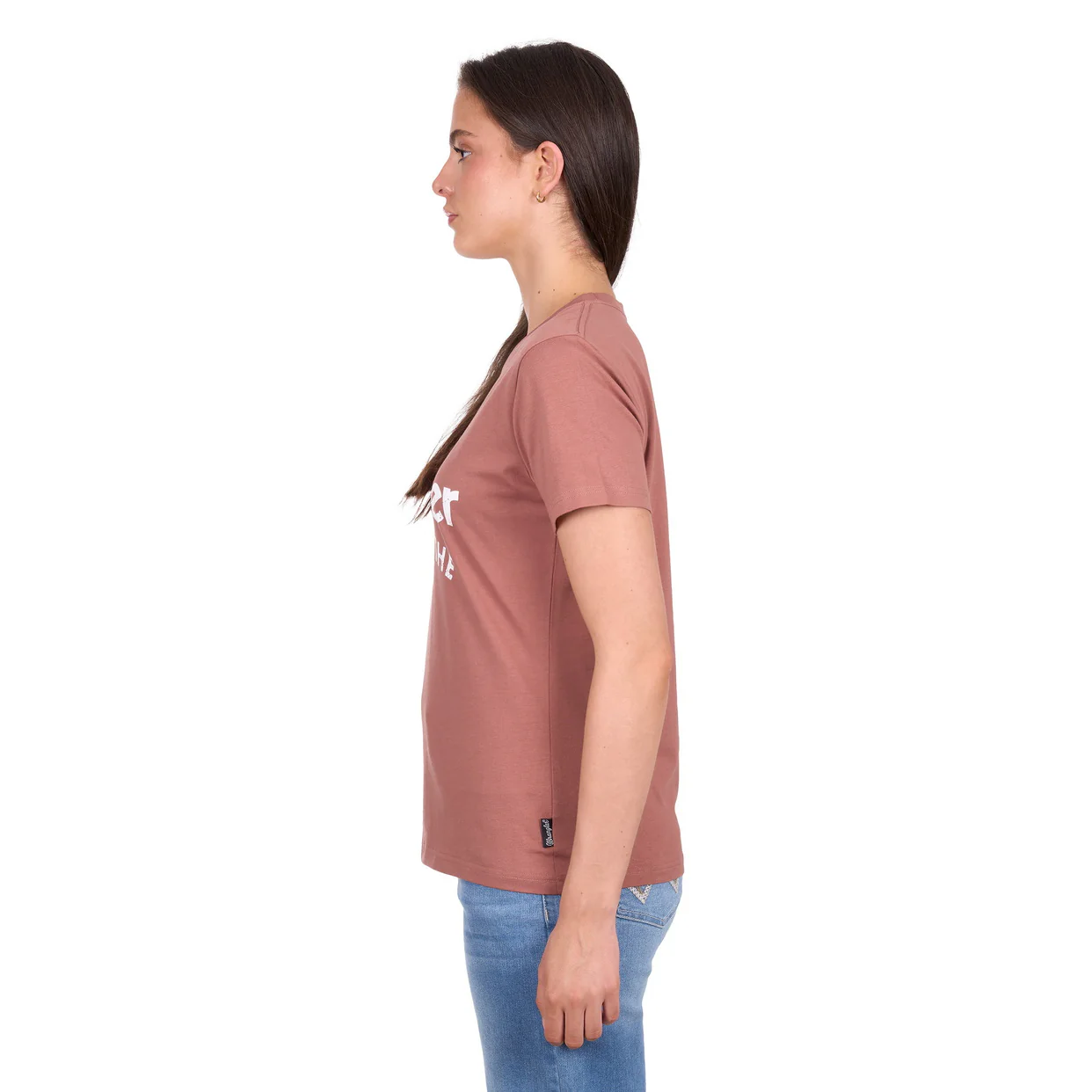 Wrangler Womens Sheena S/S Tee (X6W2598535) Copper - Image 2