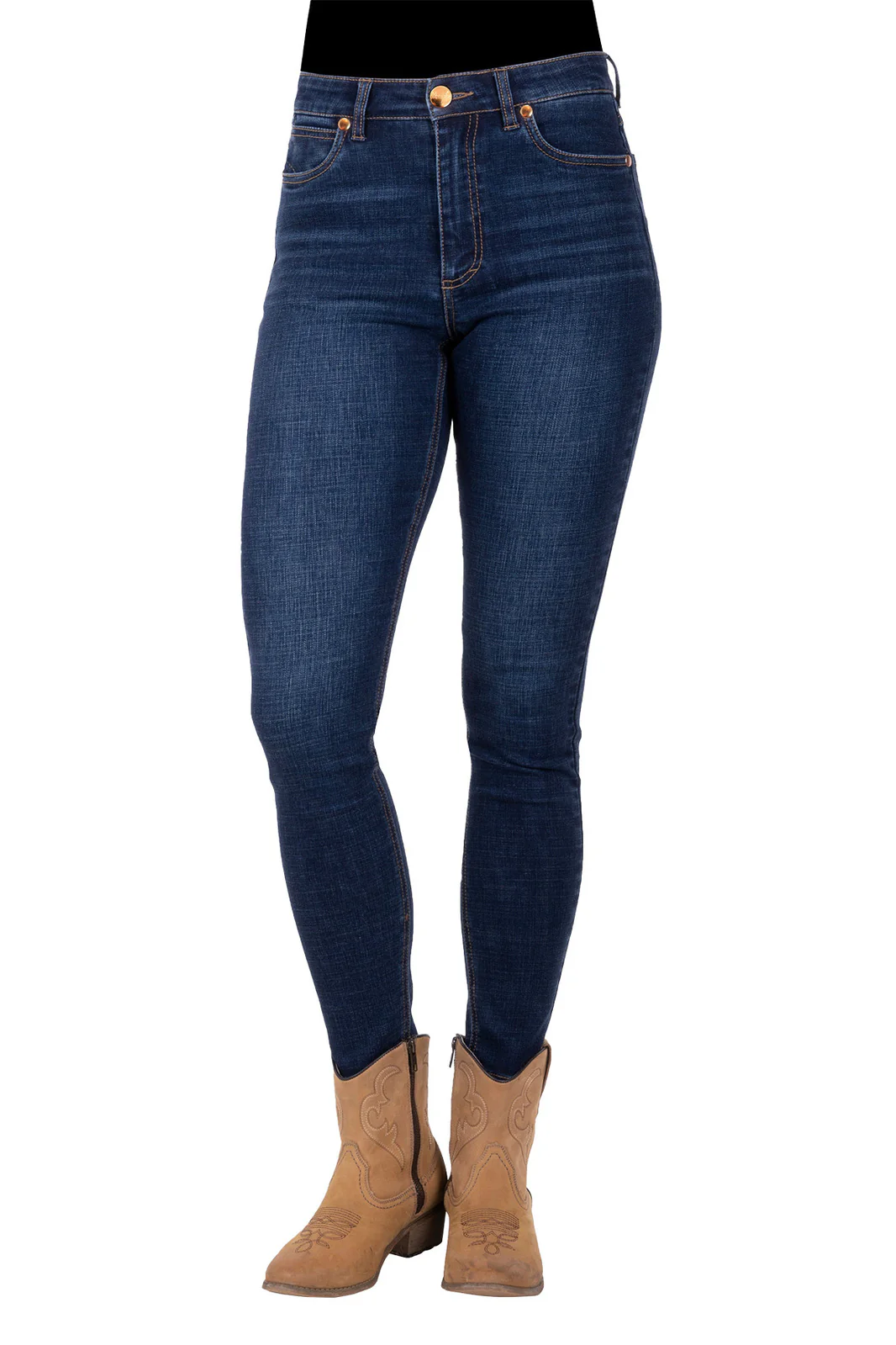 Wrangler Womens Sierra Skinny Jeans (XCP2238861) Old Indigo