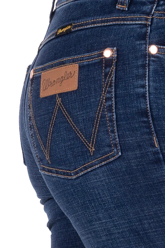 Wrangler Womens Sierra Skinny Jeans (XCP2238861) Old Indigo - Image 4
