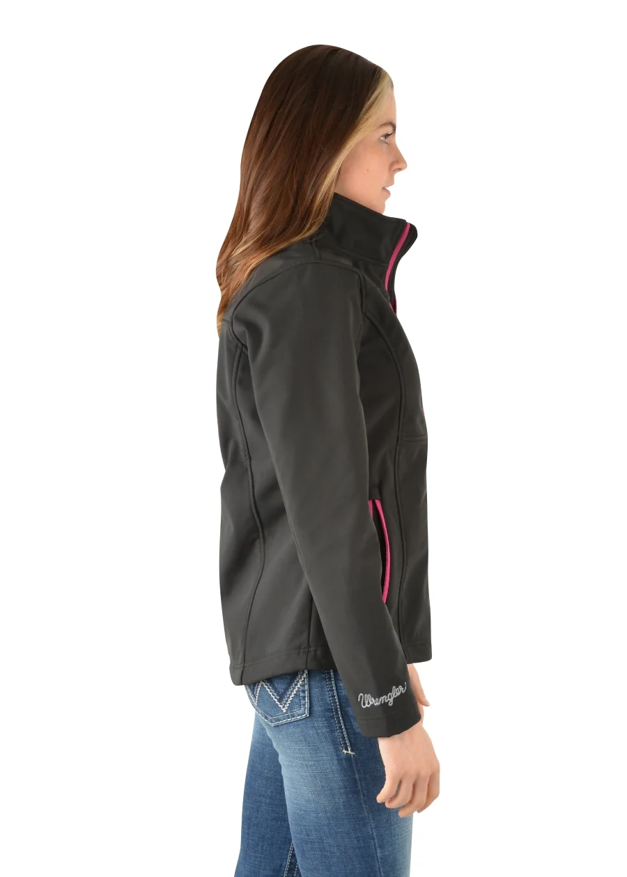 Wrangler Womens Softshell Jacket (XCP2783900) Black - Image 2