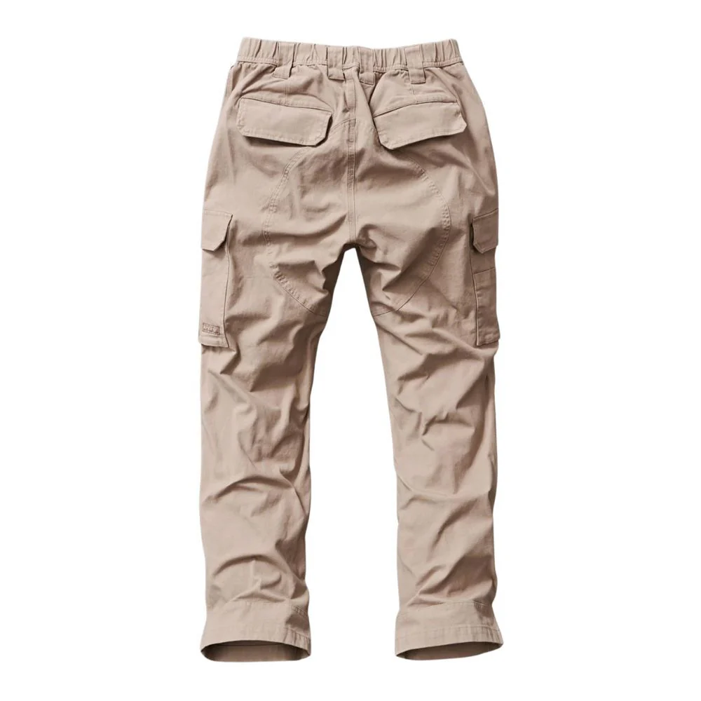 x/dmg Mens UP-2/Elastic Waistbaind Cargo Work Pants (XU02506024) Khaki - Image 2